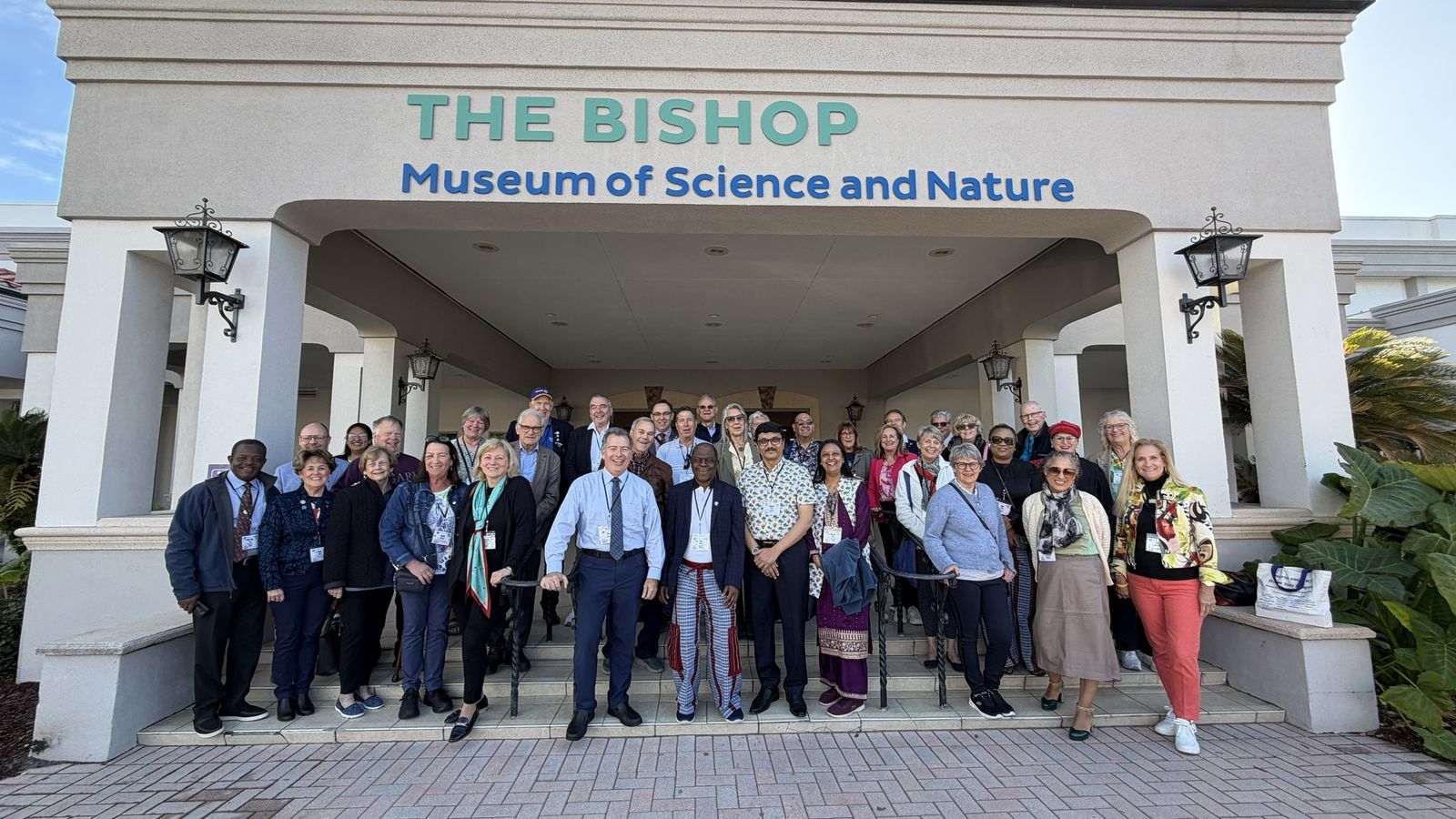 District Governors-Elect and hosts at The Bishop Museum of Science and Nature