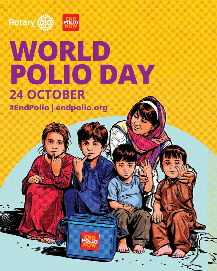 World Polio Day, October 24